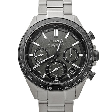 シチズン アテッサ サテライトウエーブ GPS F950-0029S0B グレー メンズ 時計 【中古】【wristwatch】