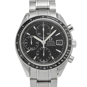 オメガ スピードマスター デイト 3210.50 ブラック メンズ 時計 【中古】【wristwatch】