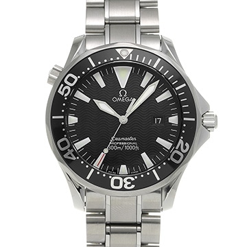 オメガ シーマスター プロフェッショナル 300 2264.50 ブラック メンズ 時計 【中古】【wristwatch】