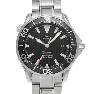 オメガ シーマスター プロフェッショナル 300 2254.50 ブラック メンズ 時計 【中古】【wristwatch】