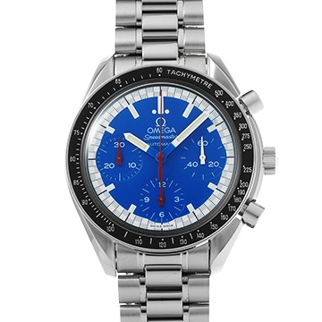 オメガ スピードマスター レーシング ミハエル・シューマッハ 3510.81 ブルー メンズ 時計 【中古】【wristwatch】