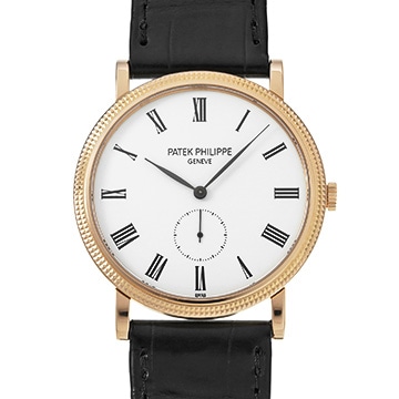 パテック フィリップ カラトラバ 5119R-001 ホワイト メンズ 時計 【中古】【wristwatch】