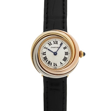 カルティエ トリニティ W6000146 ホワイト レディース 時計 【中古】【wristwatch】
