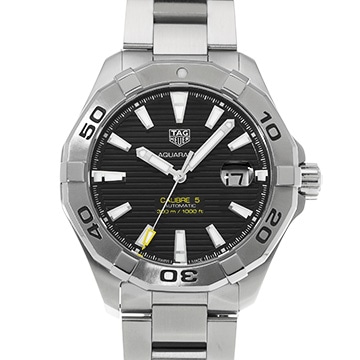 タグ ホイヤー アクアレーサー キャリバー5 WAY2010.BA0927 ブラック メンズ 時計 【中古】【wristwatch】