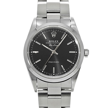 ロレックス エアキング 14000M ブラック メンズ 時計 【中古】【wristwatch】