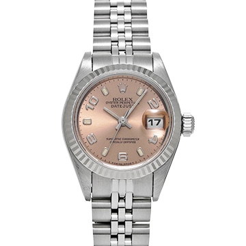 ロレックス デイトジャスト 69174 ピンク レディース 時計 【中古】【wristwatch】