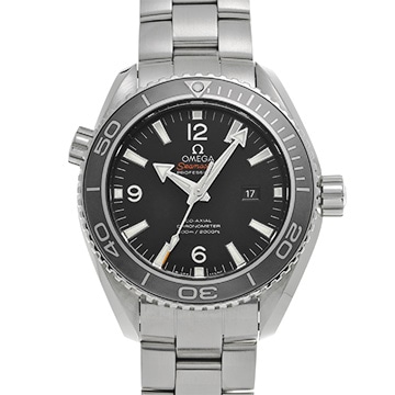 オメガ シーマスター プラネットオーシャン 600 コーアクシャル 232.30.38.20.01.001 ブラック ユニセックス 時計 【中古】【wristwatch】