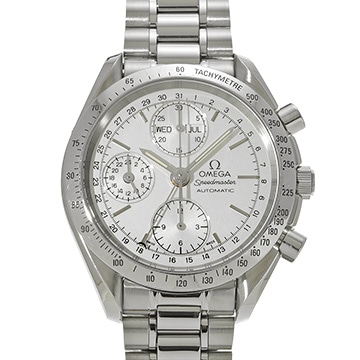 オメガ スピードマスター トリプルカレンダー 3521.30 シルバー メンズ 時計 【中古】【wristwatch】