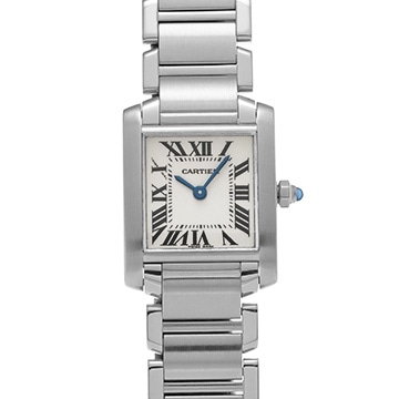 カルティエ タンクフランセーズ SM　 W51008Q3 シルバー レディース 時計 【中古】【wristwatch】