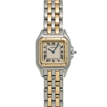 カルティエ パンテール SM W25029B6 シルバー レディース 時計 【中古】【wristwatch】