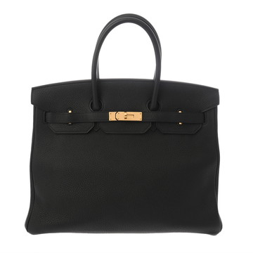 エルメス バーキン 35 ブラック トゴ ユニセックス バッグ 【中古】【bag】