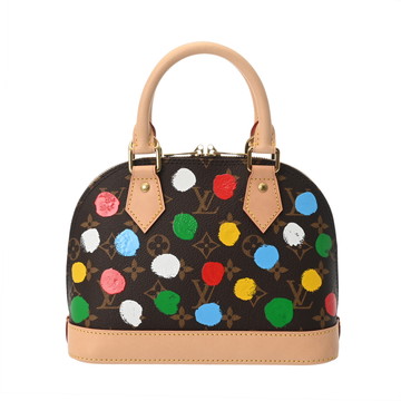 ルイ ヴィトン モノグラムペインテッドドット アルマ BB LV×YK  ブラウン M46431 モノグラムキャンバス レディース バッグ 【中古】【bag】
