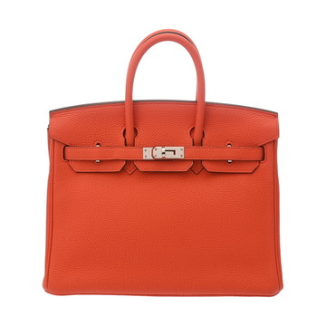エルメス バーキン 25 オレンジ トゴ レディース バッグ 【中古】【bag】