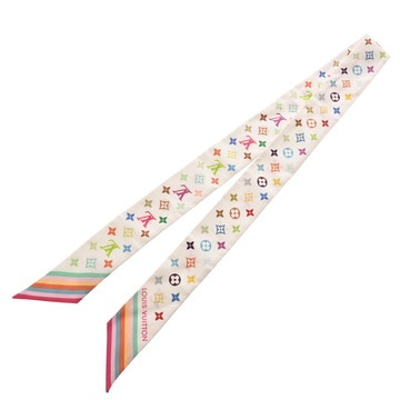 ルイ ヴィトン モノグラムマルチカラー LV×TM バンドーBB ブロン M94963 シルク100％ レディース 【中古】【other】