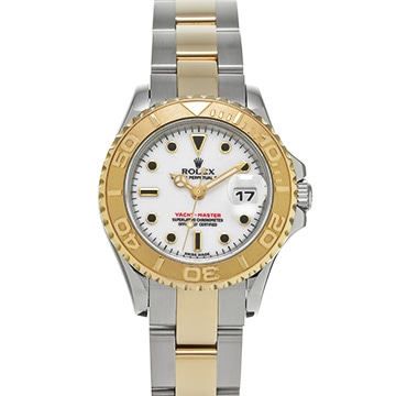 ロレックス ヨットマスター 29 169623 ホワイト レディース 時計 【中古】【wristwatch】