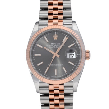 ロレックス デイトジャスト 36 126231 スレートグレー メンズ 時計 【中古】【wristwatch】