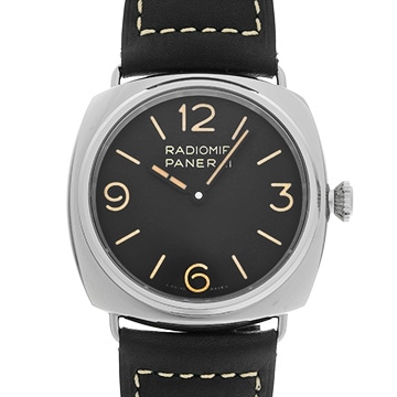 パネライ ラジオミール オフィチーネ PAM01382 ブラック メンズ 時計 【中古】【wristwatch】