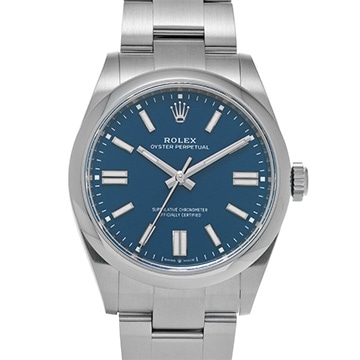 ロレックス オイスターパーペチュアル 41 134300 ブルー メンズ 時計 【新品】【wristwatch】