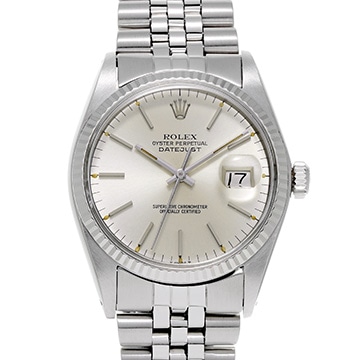 ロレックス デイトジャスト 16014 シルバー メンズ 時計 【中古】【wristwatch】