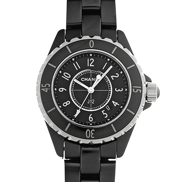 シャネル J12 33MM H0682 ブラック レディース 時計 【中古】【wristwatch】