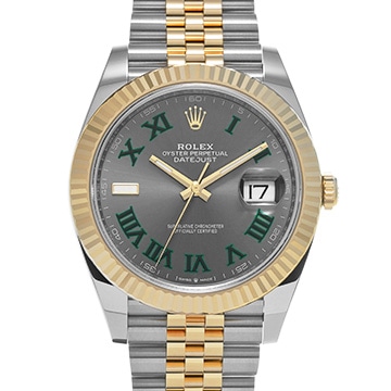 ロレックス デイトジャスト 41 126333 スレート メンズ 時計 【新品】【wristwatch】