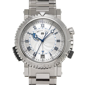 ブレゲ マリーン ロイヤル 5847BB/12/BZ0 シルバー メンズ 時計 【中古】【wristwatch】