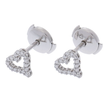 ティファニー センチメンタルハート ピアス シルバー Pt950プラチナ レディース ジュエリー 【中古】【jewelry】