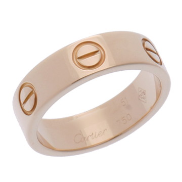カルティエ ラブリング #51 ゴールド K18イエローゴールド YG レディース ジュエリー 【中古】【jewelry】