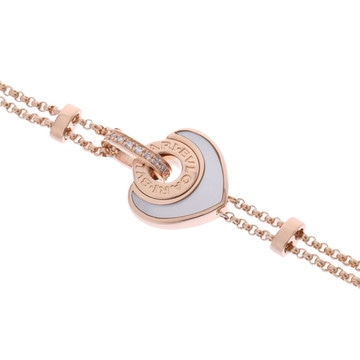 ブルガリ クオーレ ブレスレット #sm ゴールド 353031 K18ピンクゴールド PG レディース ジュエリー 【中古】【jewelry】
