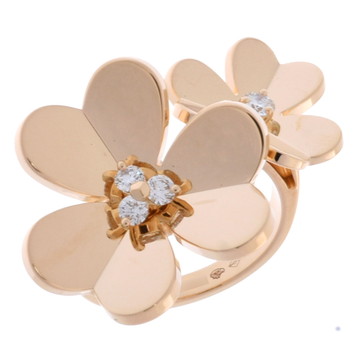 ヴァン クリーフ&アーペル フリヴォル アントレ レ ドア リング #53 ゴールド VCARPJMD53 K18イエローゴールド YG レディース ジュエリー 【中古】【jewelry】