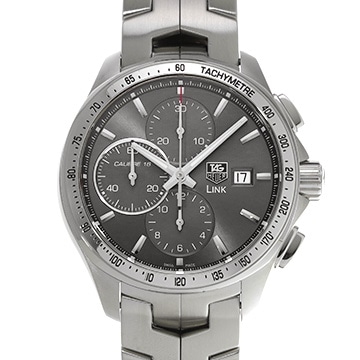タグ ホイヤー リンク キャリバー16 スペシャルエディション CAT2017.BA0952 グレー メンズ 時計 【中古】【wristwatch】