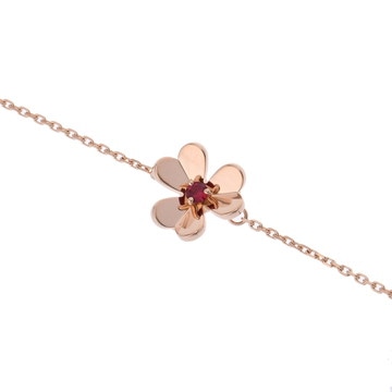 ヴァン クリーフ&アーペル フリヴォル ブレスレット ミニ ゴールド VCARP7S900 K18ピンクゴールド PG レディース ジュエリー 【中古】【jewelry】