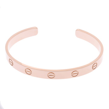 カルティエ ラブオープンブレスレット #17 ゴールド K18ピンクゴールド PG レディース ジュエリー 【中古】【jewelry】