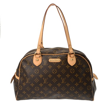 ルイ ヴィトン モノグラム モントルグイユ GM ブラウン M95566 モノグラムキャンバス レディース バッグ 【中古】【bag】