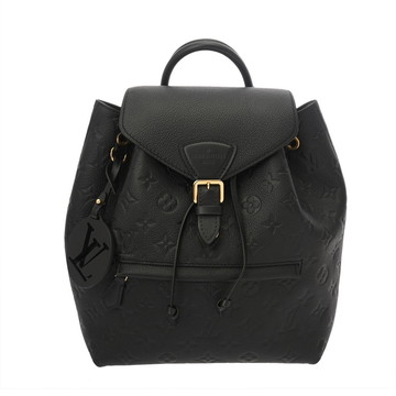 ルイ ヴィトン モノグラムアンプラント モンスリ PM ノワール M45205 レザー レディース バッグ 【中古】【bag】