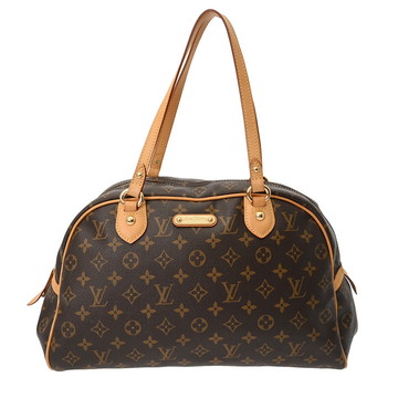 ルイ ヴィトン モノグラム モントルグイユ GM ブラウン M95565 モノグラムキャンバス レディース バッグ 【中古】【bag】