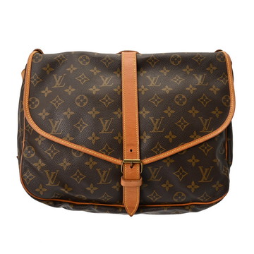 ルイ ヴィトン モノグラム ソミュール 35 ブラウン M42254 モノグラムキャンバス ユニセックス バッグ 【中古】【bag】