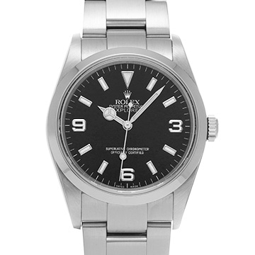 ロレックス エクスプローラー 114270 ブラック メンズ 時計 【中古】【wristwatch】