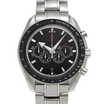 オメガ スピードマスター ブロードアロー コーアクシャル オリンピックコレクション 321.30.44.52.01.001 ブラック メンズ 時計 【中古】【wristwatch】