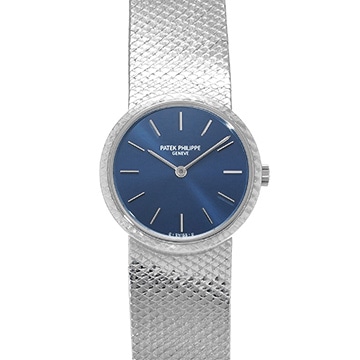 パテック フィリップ カラトラバ 3338/2 ブルー レディース 時計 【中古】【wristwatch】