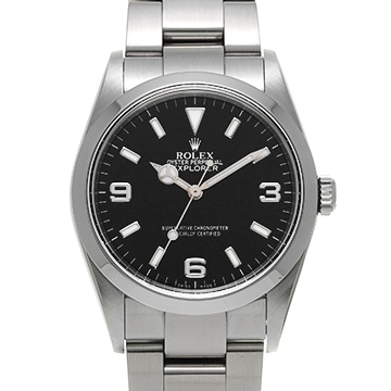 ロレックス エクスプローラー 114270 ブラック メンズ 時計 【中古】【wristwatch】