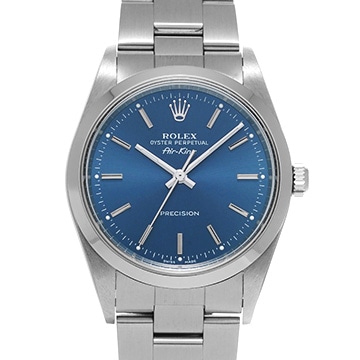 ロレックス エアキング 14000M ブルー メンズ 時計 【中古】【wristwatch】