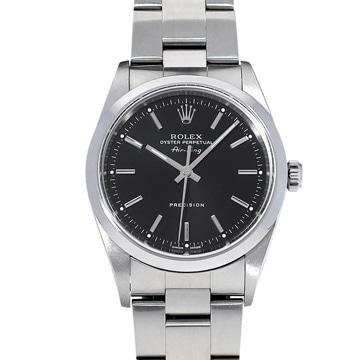 ロレックス エアキング 14000 ブラック メンズ 時計 【中古】【wristwatch】