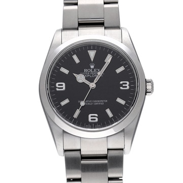 ロレックス エクスプローラー 114270 ブラック メンズ 時計 【中古】【wristwatch】