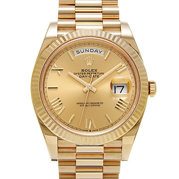 ロレックス デイデイト 40 228238 シャンパン メンズ 時計 【中古】【wristwatch】