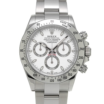ロレックス コスモグラフ デイトナ 116520 ホワイト メンズ 時計 【中古】【wristwatch】
