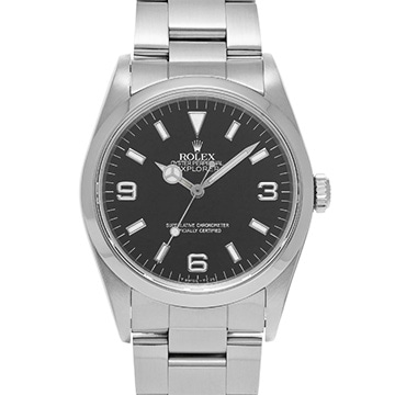 ロレックス エクスプローラー 14270 ブラック メンズ 時計 【中古】【wristwatch】