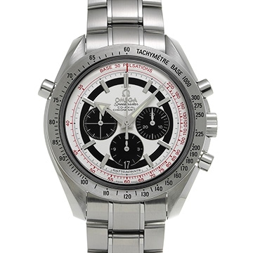 オメガ スピードマスター ブロードアロー ラトラパンテ コーアクシャル 3582.31 シルバー/ブラック メンズ 時計 【中古】【wristwatch】