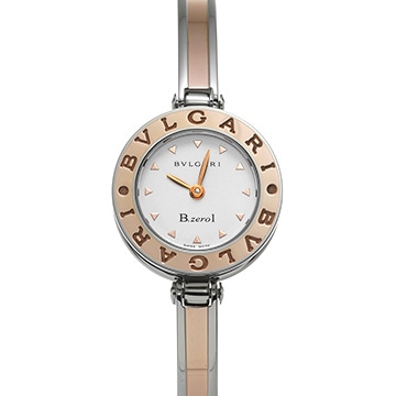 ブルガリ ビーゼロワン BZ22SG ホワイト レディース 時計 【中古】【wristwatch】