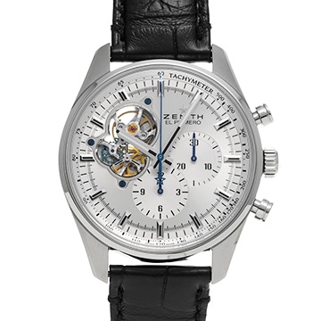 ゼニス クロノマスター エル・プリメロ オープン 03.2040.4061/01.C494 シルバー メンズ 時計 【中古】【wristwatch】